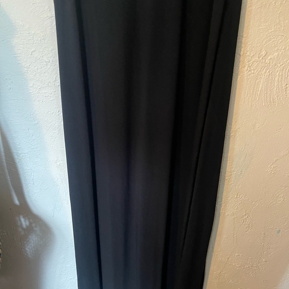 Soma Maxi Black Sleeveless Dress With Slit On Side - Picture 6 of 7